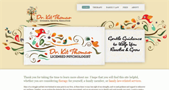 Desktop Screenshot of drkitthomas.com